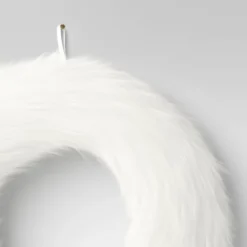 22" Faux Fur Christmas Decorative Wreath White - Wondershop™ 5 22" Faux Fur Christmas Decorative Wreath White - Wondershop™ -Home Decoration Sale Shop GUEST 01328bd5 fbdd 49f0 9229 2c16d4f08805