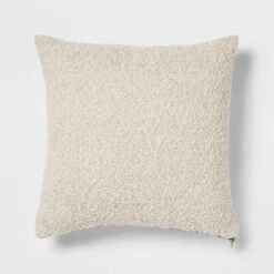 Woven Boucle Square Throw Pillow With Exposed Zipper - Threshold™ -Home Decoration Sale Shop GUEST 0156fdc5 10c3 4229 91f3 7cd04c3990d7