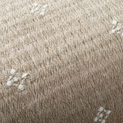 14"x36" Diamond Jacquard Lumbar Bed Pillow - Hearth & Hand™ With Magnolia 4 14"x36" Diamond Jacquard Lumbar Bed Pillow - Hearth & Hand™ With Magnolia - Image 2