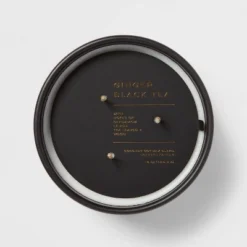 15oz Ceramic Jar 3-Wick Black Label Ginger Black Tea Candle - Threshold™ 7 15oz Ceramic Jar 3-Wick Black Label Ginger Black Tea Candle - Threshold™ -Home Decoration Sale Shop GUEST 101513e9 4210 4604 bdb9 03938613d90c