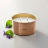 Lidded Metal Pampas 4-Wick Jar Candle Brass Finish 20oz - Hearth & Hand™ With Magnolia -Home Decoration Sale Shop GUEST 11410258 7aee 44b9 92b9 e8351977d155