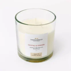 Clear Glass Santal & Ginger Candle White - Threshold™ Designed With Studio McGee -Home Decoration Sale Shop GUEST 133d9fdf 67f9 454f bb07 36d647d7b08b