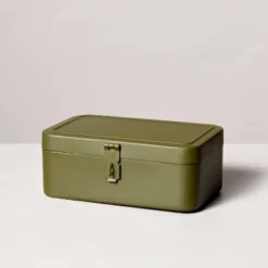 Decorative Metal Storage Box Green - Hearth & Hand™ With Magnolia -Home Decoration Sale Shop GUEST 13e14cf7 86df 4e7f 83b8 96fe6613459c