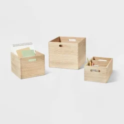 Small Decorative Light Wood Crate Natural - Brightroom™ -Home Decoration Sale Shop GUEST 1433e760 ccd4 4d74 8b8b fdcc848f7469 2