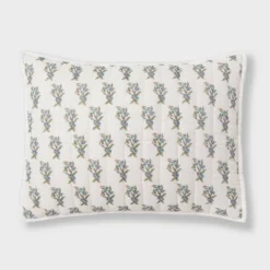 Voile Woodblock Printed Quilt Sham Ivory - Threshold™ -Home Decoration Sale Shop GUEST 18e7d34d e9d5 44c9 a257 784633d28fac