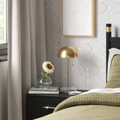 Dome Table Lamp With Acrylic Base Brass - Threshold™ -Home Decoration Sale Shop GUEST 19454f04 c8ef 495e 8c0d 3cd404761f71