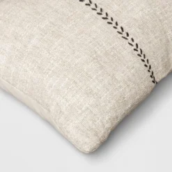 Oversized Stitched Lumbar Throw Pillow Neutral - Threshold™ -Home Decoration Sale Shop GUEST 1b3e6912 537b 4a18 a3c5 485cfb4f0792