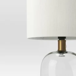 Glass Cylinder Mini Table Lamp With Open Base Clear - Threshold™ -Home Decoration Sale Shop GUEST 1f14c873 4b74 4c73 a623 c80d2dde31a2