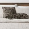 Bolster Jacquard Leopard Decorative Throw Pillow Black/Natural - Threshold™ -Home Decoration Sale Shop GUEST 1fc9d06f 3aae 423d a4c9 27e92e3486c5