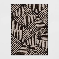 Abstract Lines Rug Black/Tan - Threshold™ 10 Abstract Lines Rug Black/Tan - Threshold™ -Home Decoration Sale Shop GUEST 2b3b14d6 1781 4d26 a5bb 3e2956f51323
