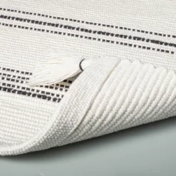 Tonal Stripes Bath Rug Sour Cream/Railroad Gray - Hearth & Hand™ With Magnolia 7 Tonal Stripes Bath Rug Sour Cream/Railroad Gray - Hearth & Hand™ With Magnolia -Home Decoration Sale Shop GUEST 2f18d171 85d9 4317 8172 0e2d70fef955