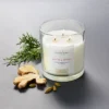 Clear Glass Santal & Ginger Candle White - Threshold™ Designed With Studio McGee 1 Clear Glass Santal & Ginger Candle White - Threshold™ Designed With Studio McGee -Home Decoration Sale Shop GUEST 317bcb5d 3528 47d5 a99a 5c2e256c5707