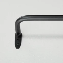 French Return Curtain Rod Matte Black - Hearth & Hand™ With Magnolia -Home Decoration Sale Shop GUEST 322942d4 86c2 4c85 b4c3 86878fb7b8b0