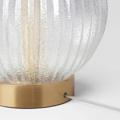 Small Ribbed Glass Lamp Base Clear - Threshold™ -Home Decoration Sale Shop GUEST 3afd392d 594c 4005 9b08 cc2e50aa3c8c