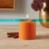 Ribbed Pillar Pumpkin Spice Candle - Threshold™ -Home Decoration Sale Shop GUEST 409ae1ea b3ec 4015 81c1 19b6ed2b7996