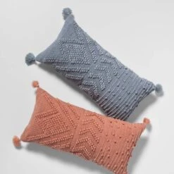 Oversize Embroidered Textured Lumbar Throw Pillow - Opalhouse™ -Home Decoration Sale Shop GUEST 412a54b4 ac2e 4867 9a69 457e185d6f3e