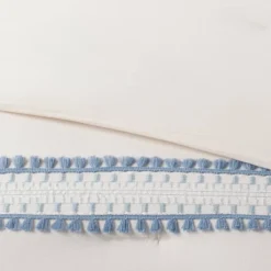 12pc Embroidered Fringe Stripe With Tassels Comforter & Sheet Bedding Set - Threshold™ -Home Decoration Sale Shop GUEST 443f5997 1107 4e72 b1b1 7852d0cd6908