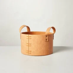 Faux Leather Storage Bin Camel Brown - Hearth & Hand™ With Magnolia 11 Faux Leather Storage Bin Camel Brown - Hearth & Hand™ With Magnolia -Home Decoration Sale Shop GUEST 44d96e68 729c 45be 9c1d 095880db7830