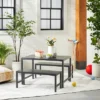3pc Kids' Metal Outdoor Table Set - Dark Gray - Hearth & Hand™ With Magnolia -Home Decoration Sale Shop GUEST 4c7d689a 4f77 466c 8b39 15f0693684cc