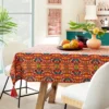 84" X 60" Cotton Calling In The Abundance Tablecloth With Tassels - Opalhouse™ Designed With Jungalow™ -Home Decoration Sale Shop GUEST 4d6606e4 454e 431e bd7b fd8a5e941f4b
