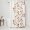 Blooms Flat Weave Shower Curtain Coral - Threshold™ -Home Decoration Sale Shop GUEST 53008e0c 3d48 4b34 af4e 7619a9d938f5