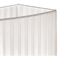 360 Lighting Cube Modern Accent Table Lamp 19 3/4" High White Ribbon Fabric Shade For Bedroom Living Room Bedside Nightstand Office Kids Family House -Home Decoration Sale Shop GUEST 5d009248 8a65 44f6 90e4 a7a100090e57