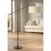 Possini Euro Design Industrial Floor Lamp Adjustable Arm 62.5" Tall Oiled Bronze Metal Light Brown Linen Drum Shade For Living Room Reading 1 Possini Euro Design Industrial Floor Lamp Adjustable Arm 62.5" Tall Oiled Bronze Metal Light Brown Linen Drum Shade For Living Room Reading -Home Decoration Sale Shop GUEST 5db3ac63 b09f 4295 a1f4 265db96e9f74