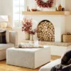 Boucle Upholstered Square Cocktail Ottoman - Hearth & Hand™ With Magnolia -Home Decoration Sale Shop GUEST 5e269989 7eb5 4e33 bc0a b7d1de461315