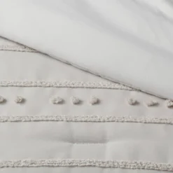 4pc Clipped Stripe Poms Comforter Bedding Set - Threshold™ -Home Decoration Sale Shop GUEST 6474436f 0746 4a2d 8720 5e4921bc6129