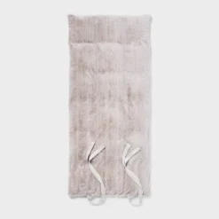 Luxe Channel Faux Fur Lounge Pillow Light Gray - Threshold™ -Home Decoration Sale Shop GUEST 6b4540a7 e802 4a72 9e74 ec8cd0ced3ce