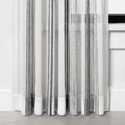 Vertical Stripe Curtain Sheer Gray/Cream - Hearth & Hand™ With Magnolia -Home Decoration Sale Shop GUEST 6f3de0e6 fc1a 419d bbac d64f75f4eda7