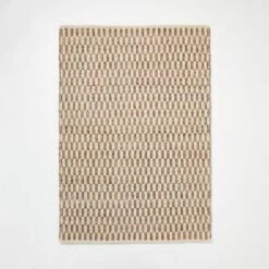 Checkered Stripe Rug Brown - Threshold™ Designed With Studio McGee -Home Decoration Sale Shop GUEST 717c7841 3032 4250 850a 76c5ab372d6b