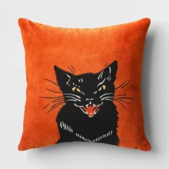 Fierce Cat Applique Cotton Velvet Square Halloween Throw Pillow - Threshold™ 11 Fierce Cat Applique Cotton Velvet Square Halloween Throw Pillow - Threshold™ -Home Decoration Sale Shop GUEST 75d286a9 5b9e 4de0 9d76 c71c6fcc15aa