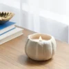 12oz Brushed Abstract Pumpkin Ceramic With Woodwick And Dustcover Dried Leaves + Hickory Candle - Threshold™ -Home Decoration Sale Shop GUEST 7d91ce14 7ba3 41b6 a71f 038ed8099dba