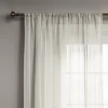 1pc 54"x84" Sheer Leno Weave Curtain Panel Ivory - Threshold™ -Home Decoration Sale Shop GUEST 7e18ada1 0d62 4dd2 b225 3fef856199b1