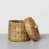 Woven Bath Storage Canister Beige - Hearth & Hand™ With Magnolia -Home Decoration Sale Shop GUEST 800ee1ea a18d 4647 b823 2dc00f09846c