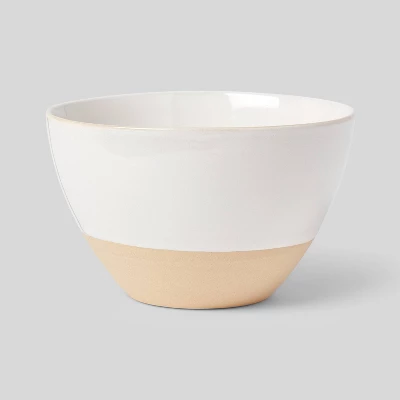 16pc Stoneware Wethersfield Dinnerware Set White - Threshold™ 6 16pc Stoneware Wethersfield Dinnerware Set White - Threshold™ - Image 4