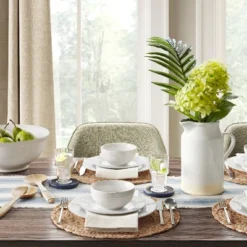 16pc Porcelain Beaded Rim Dinnerware Set White - Threshold™ 7 16pc Porcelain Beaded Rim Dinnerware Set White - Threshold™ -Home Decoration Sale Shop GUEST 81517997 f58c 4b61 b851 e254615c0e6f
