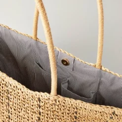 Natural Woven Market Bag - Hearth & Hand™ With Magnolia -Home Decoration Sale Shop GUEST 8dfc01c3 c50e 4530 8e28 703827055f4f