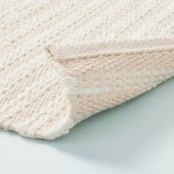 Textured Stripe Indoor/Outdoor Woven Area Rug Beige/Cream - Hearth & Hand™ With Magnolia -Home Decoration Sale Shop GUEST 925d7728 e4f3 4810 930a a2a2166b743a