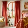 1pc Light Filtering Velvet Macrame Trim Window Curtain Panel Burnt Orange - Opalhouse™ Designed With Jungalow™ 1 1pc Light Filtering Velvet Macrame Trim Window Curtain Panel Burnt Orange - Opalhouse™ Designed With Jungalow™ -Home Decoration Sale Shop GUEST 92dfaf13 4813 4967 a623 6cda6de279dc