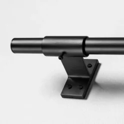 Steel Curtain Rod Matte Black - Hearth & Hand™ With Magnolia -Home Decoration Sale Shop GUEST 93451e14 271e 4685 a29b 53f19cc87dba