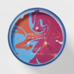 28oz Glass Moonlit Hibiscus Candle Light Blue - Opalhouse™ -Home Decoration Sale Shop GUEST 9562dc6d 4e42 481c 91d9 1f68f9f8ac72