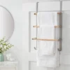 Over The Door Tiered Towel Rack With Wood - Brightroom™ 2 Over The Door Tiered Towel Rack With Wood - Brightroom™ -Home Decoration Sale Shop GUEST 98778a7f 8e0c 4c4a 9552 90944b50a1f8