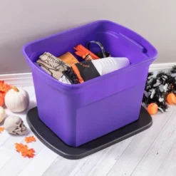 Sterilite 18 Gallon Orange Plastic Storage Container Bin Tote With Black Lid, Halloween 8 Sterilite 18 Gallon Orange Plastic Storage Container Bin Tote With Black Lid, Halloween -Home Decoration Sale Shop GUEST 9dc3b4f0 da47 495d 8c29 b72e0c686a57