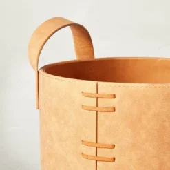 Faux Leather Storage Bin Camel Brown - Hearth & Hand™ With Magnolia 10 Faux Leather Storage Bin Camel Brown - Hearth & Hand™ With Magnolia -Home Decoration Sale Shop GUEST a690a4f2 fdff 45a8 bfee d68985dd8506