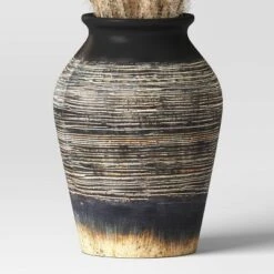 Grass Arrangement In Ceramic Pot Black - Threshold™ -Home Decoration Sale Shop GUEST a8b7bc55 e7f2 41c9 ad42 4006f370c4b4
