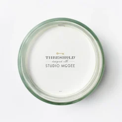 Clear Glass Santal & Ginger Candle White - Threshold™ Designed With Studio McGee -Home Decoration Sale Shop GUEST aa8a006b a600 42b9 8c15 46a5e119129d