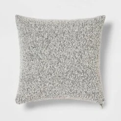 Woven Boucle Square Throw Pillow With Exposed Zipper - Threshold™ -Home Decoration Sale Shop GUEST b5159cea 2491 4bb4 a2aa af026918a681
