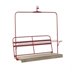 Sullivans Ski Lift Hanging Display 33"H Red -Home Decoration Sale Shop GUEST b9a90f71 a539 4d83 afcd 81f5854a7177